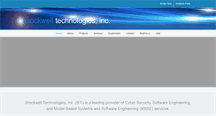 Desktop Screenshot of brocktec.com