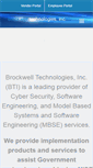 Mobile Screenshot of brocktec.com